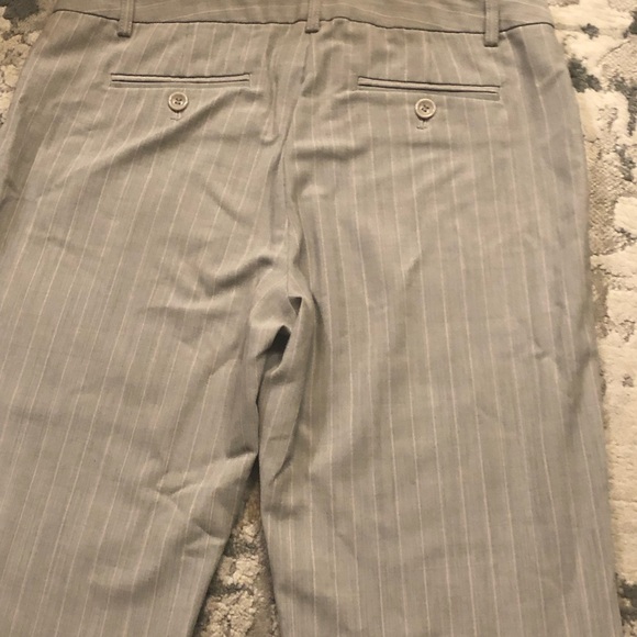 Body By Victoria Fit Dress Pants Christie Fit Flare Pink Grey Women’s 8 (28x30) - Picture 5 of 12